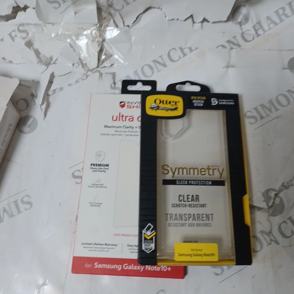 BOX OF ASSORTED ELECTRICAL ITEMS TO INCLUDE PHONE CASES, PRINTER INK, TV BRACKETS ETC 