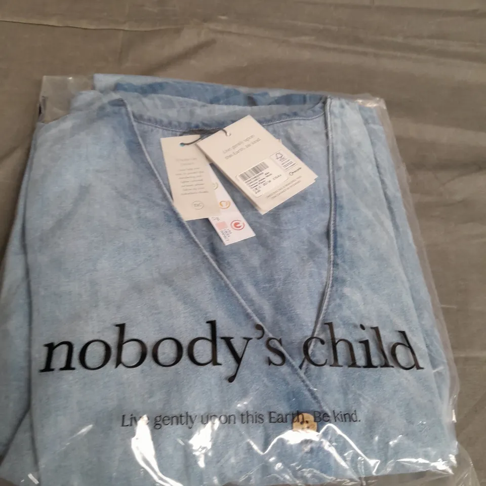 NOBODYS CHILD DENIM ALEXIA MIDI DRESS SIZE 10