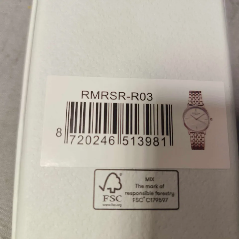 ROSEFIELD RMRSR-R03 ROSE GOLD MESH BRACELET WRISTWATCH