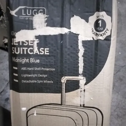 BOXED 40CM JET-SET SUITCASE MIDNIGHT BLUE