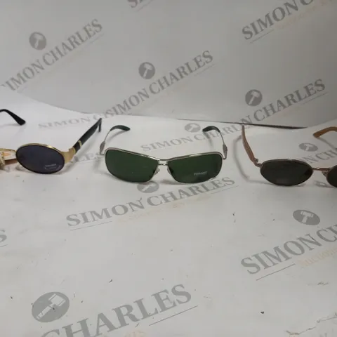 BOX OF APPROX 6 PAIRS OF ASSORTED SUNGLASSES TO INCLUDE VOGART 3573, VOGART 2684I, VOGART 3564. 