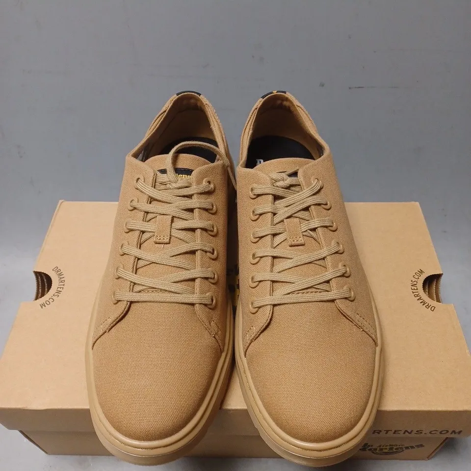 BOXED PAIR OF DR.MARTENS DANTE CANVAS SHOES - UK SIZE 8