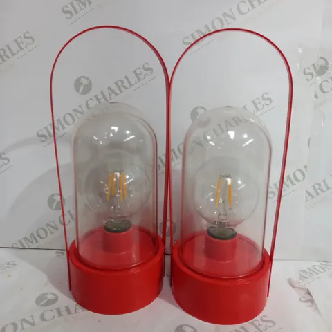 BOXED BUNDLEBERRY BY AMANDA HOLDEN SET OF 2 INDOOR OUTDOOR LANTERNS