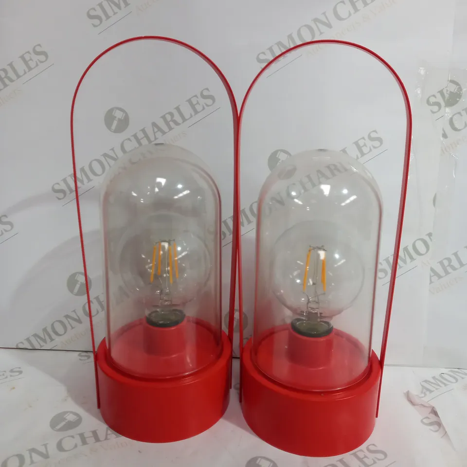 BOXED BUNDLEBERRY BY AMANDA HOLDEN SET OF 2 INDOOR OUTDOOR LANTERNS