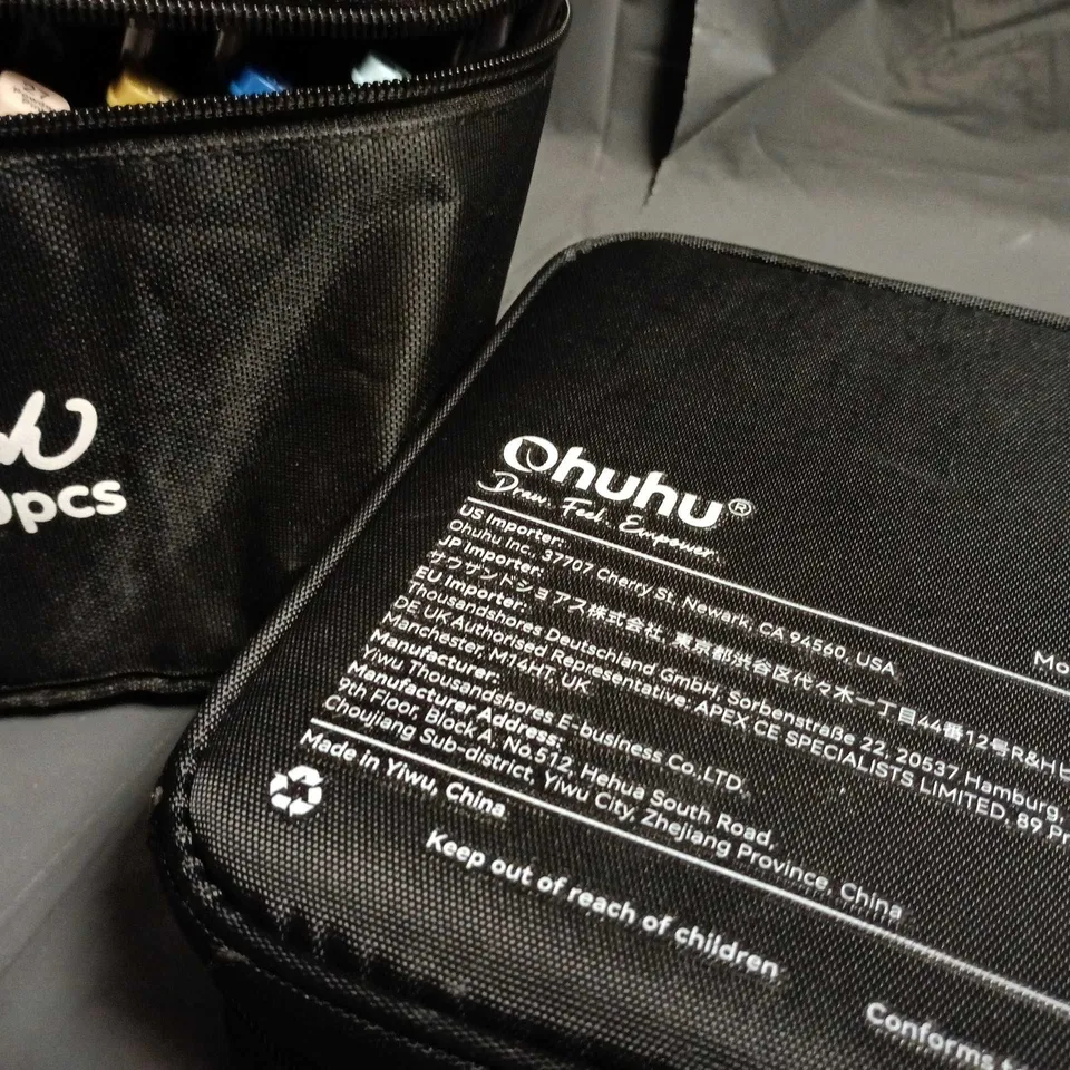 2 PACKS OF COLOURING PENS IMCLUDE ACRYLIC AND BROAD NIBBED