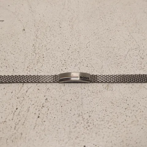BOSS STAINLESS STEEL MESH BRACELET