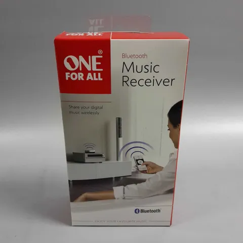 BOXED SEALED ONE FOR ALL BLUETOOTH MUSIC RECEIVER