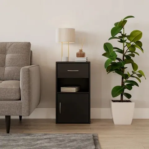 BOXED BARAA DRAWER BEDSIDE TABLE 