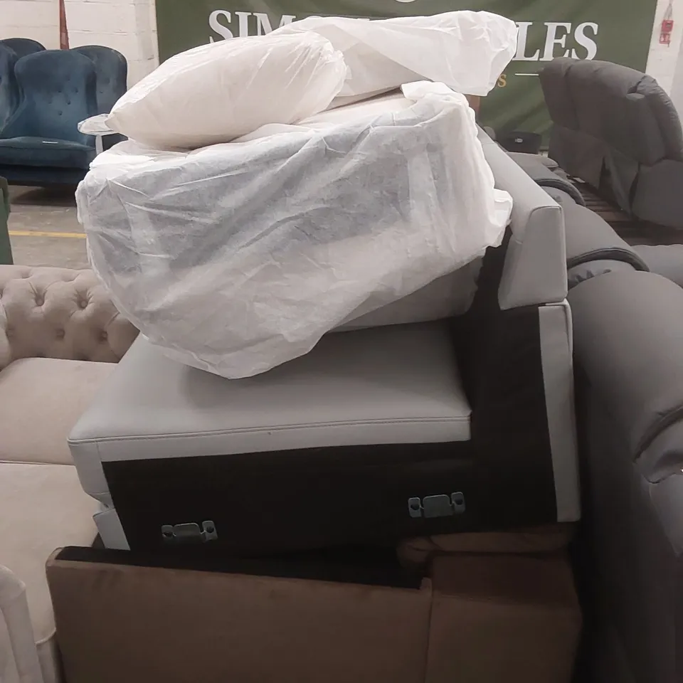 PALLET CONTAINING ASSORTED DESIGNER FURNITURE PARTS 