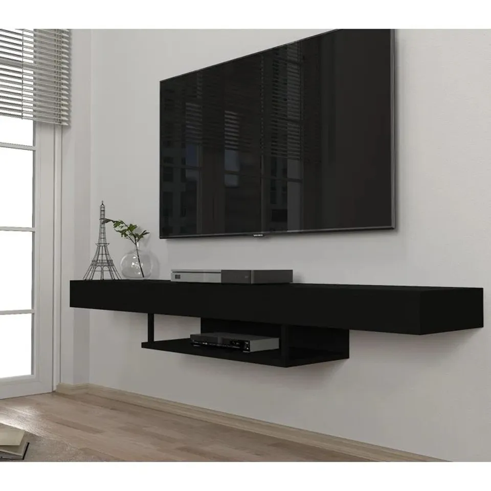 BOXED TV-LOWBOARD TYQUAN TV STAND UP TO 60" (1 BOX)