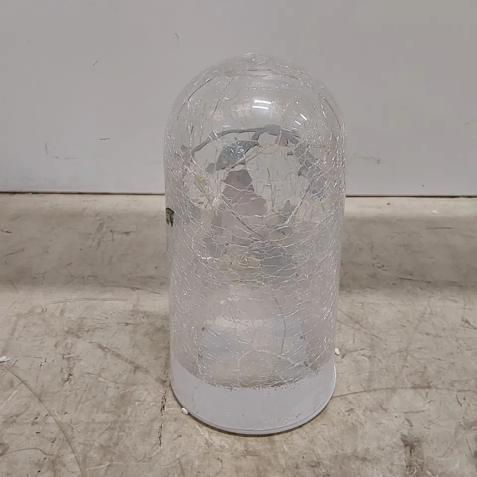 BOXED DECORATIVE CHRISTMAS LIGHT // CRACKED GLASS (1 BOX)