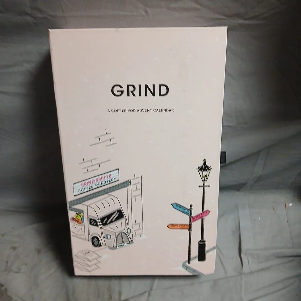 GRIND COFFEE POD ADVENT CALENDAR – BOXED GIFT SET