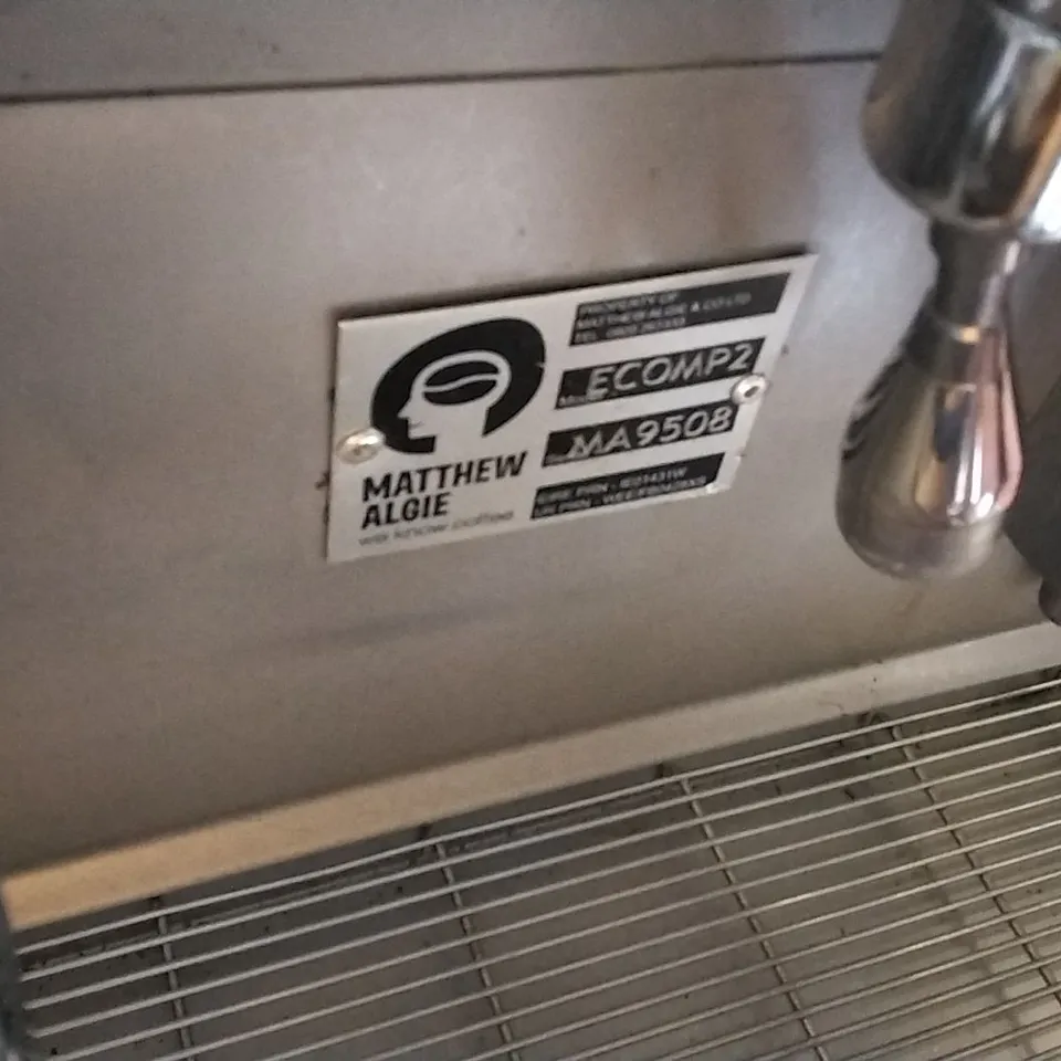 ELEKTRA BARISTA 2 STATION COFFEE MACHINE 