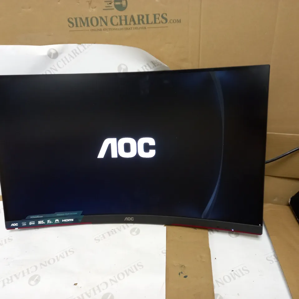 AOC GAMING C27G3U - 27" 165HZ 1080P CURVED MONITOR