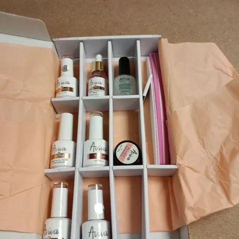 AVIVA PRO GEL SOAK-OFF UV & LED NAIL GEL KIT β BOXED