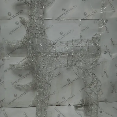BOXED FESTIVE INDOOR/OUTDOOR PRE LIT REINDEER 