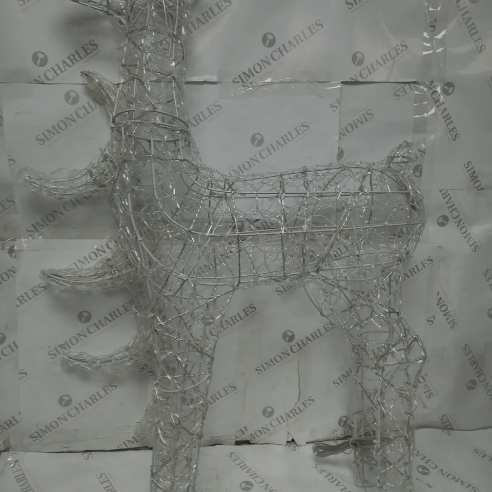 BOXED FESTIVE INDOOR/OUTDOOR PRE LIT REINDEER 