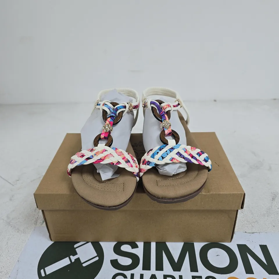JO AND JOE MARRAKESH SANDALS SIZE 7 BOXED