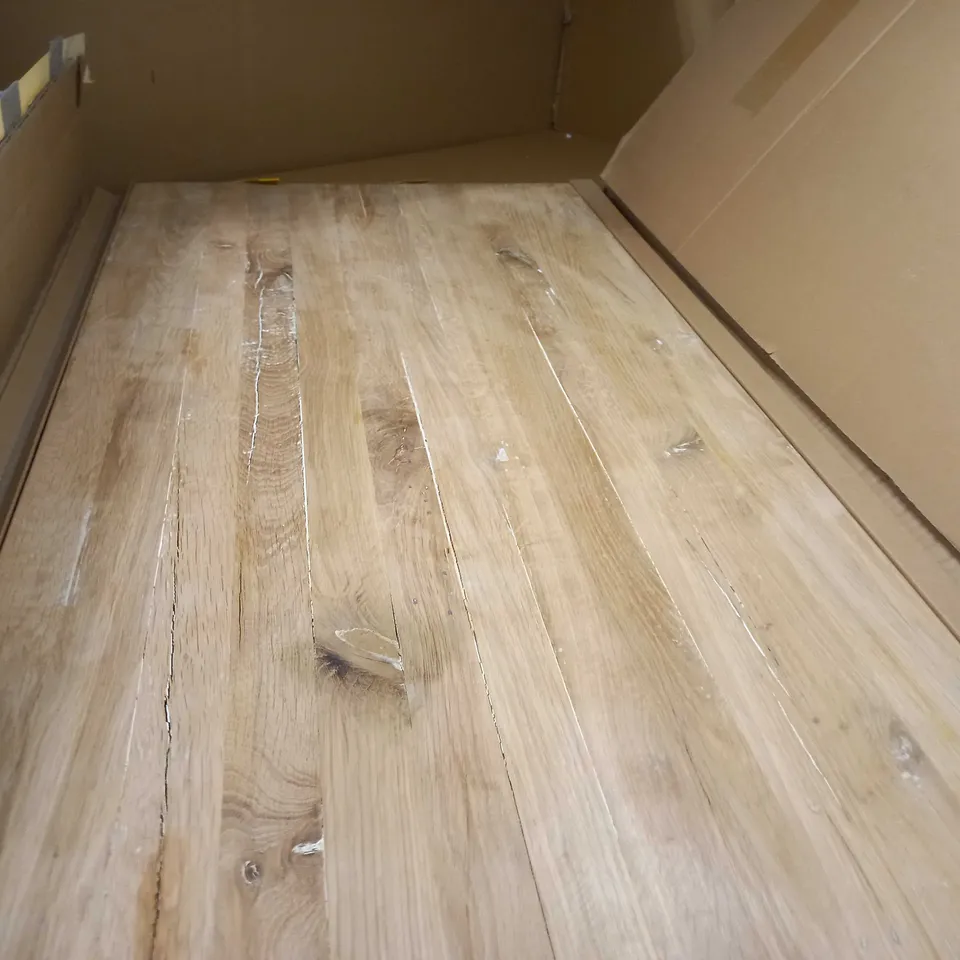 BOXED SOLID OAK KITCHEN WORKTOP