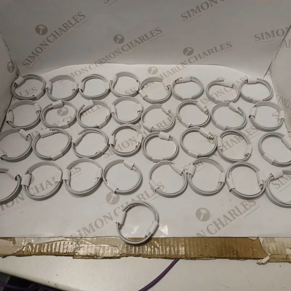 33X SEALED APPLE FAST CHARGERS IN WHITE 