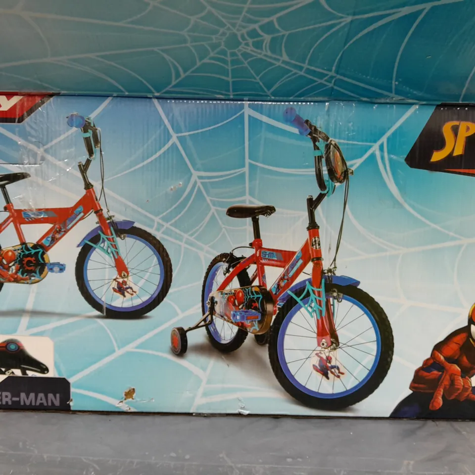 BOXED HUFFY 16INCH MARVEL SPIDER-MAN BIKE