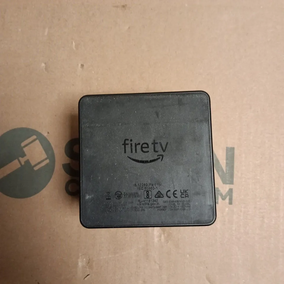 AMAZON FIRE TV CUBE 4K ULTRA HD STREAMING MEDIA PLAYER WITH ALEXA