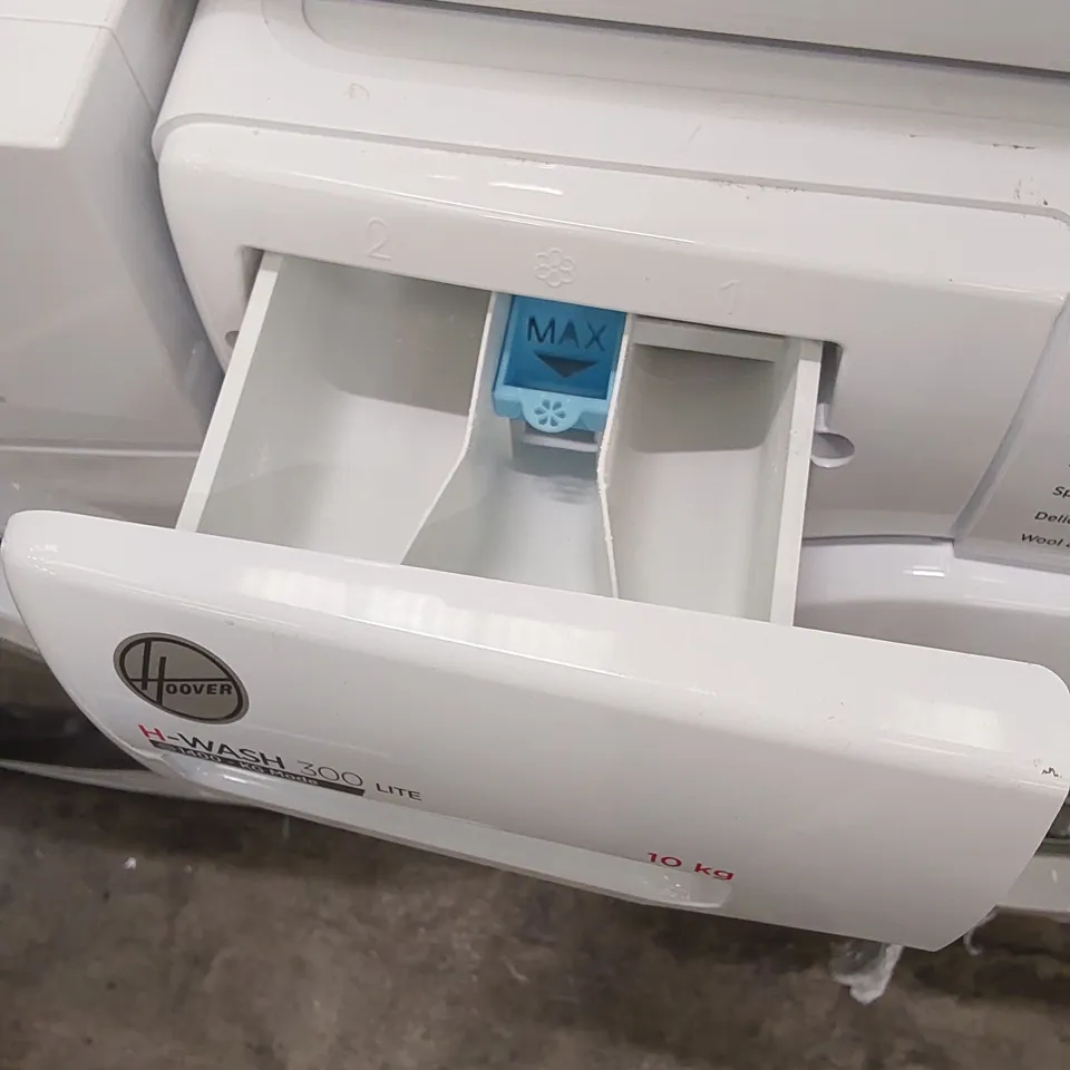 HOOVER H3W4102DE/1-80, H-WASH 300 FREESTANDING 10KG WASHING MACHINE IN WHITE