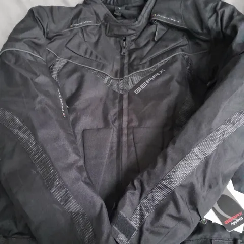 GEARRX BIKER JACKET IN BLACK SIZE XL