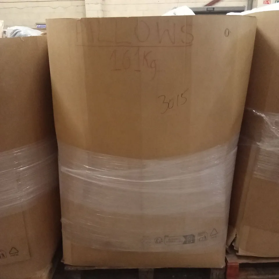 PALLET TO CONTAIN A LARGE ASSORTMENT OF PILLOWS, CUSHIONS AND SIMILAR PRODUCTS