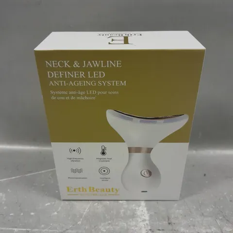 BOXED ERTH BEAUTY NECK & JAWLINE ANTI-AGEING DEVICE 