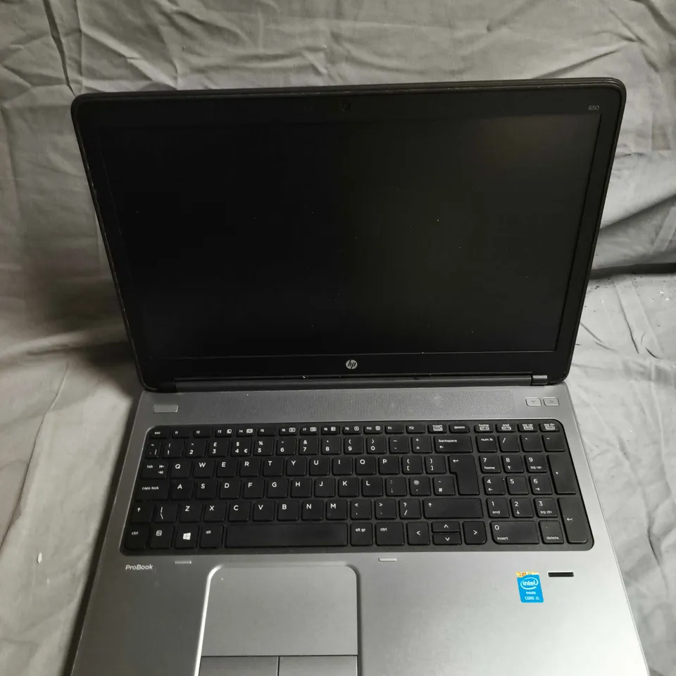 HP PROBOOK 650 LAPTOP – INTEL CORE I5, WINDOWS STICKER 
