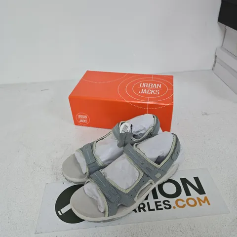 URBAN JACKS MANDY SANDALS – UK 7 (EU 41), LIGHT BLUE