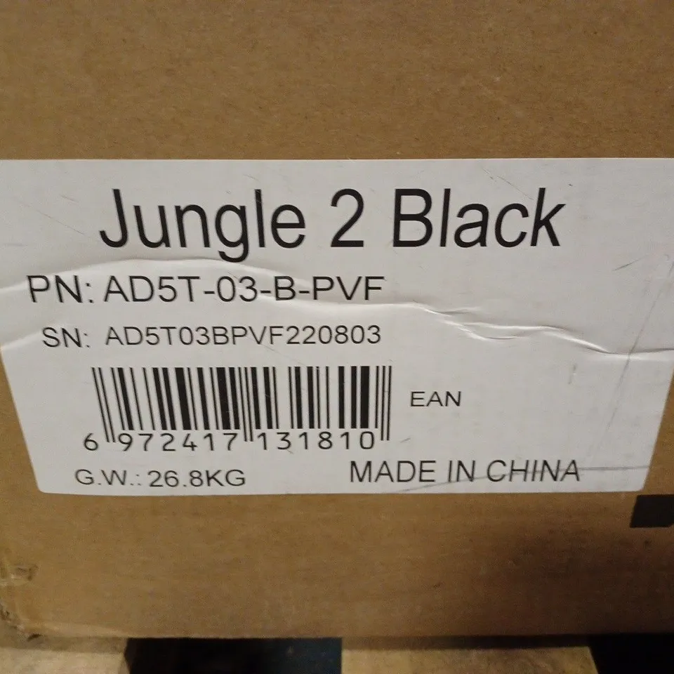 ANDA SEAT JUNGLE 2 AD5T-03-B-PVF GAMING CHAIR - BLACK // COLLECTION ONLY 