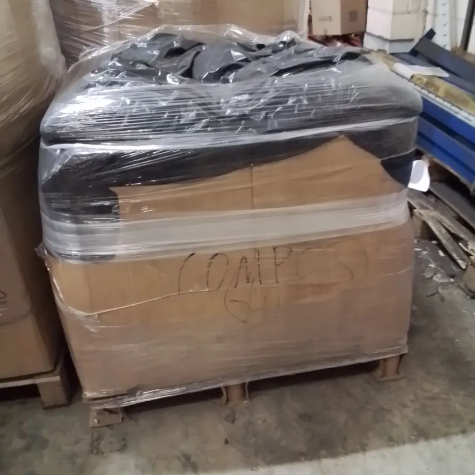 PALLET CONTAINING A LARGE QUANTITY OF COMPOST 
