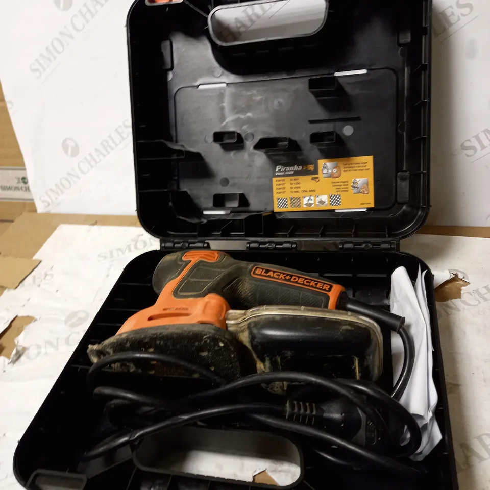 BLACK + DECKER MOUSE SANDER 120W