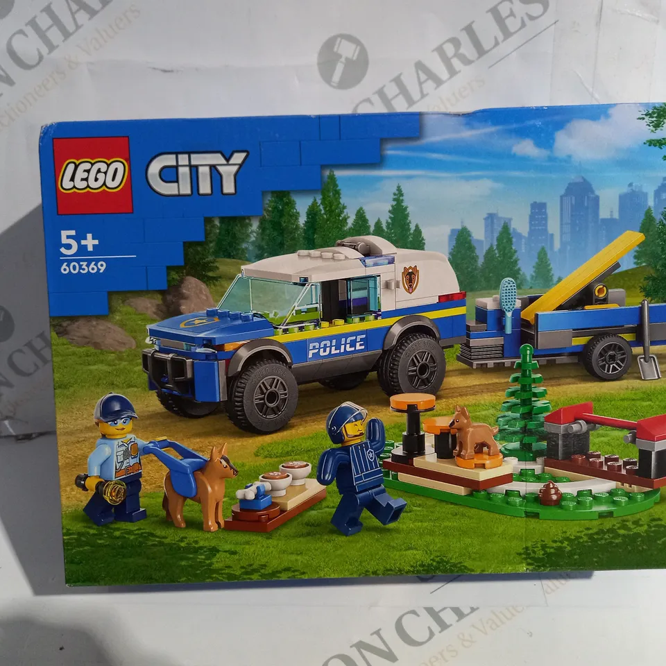 BOXED LEGO CITY POLICE 60369