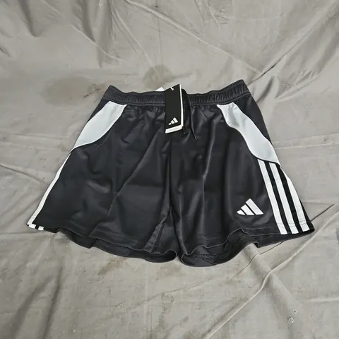 ADIDAS TIRO 24 SHORTS IN BLACK/WHITE SIZE S