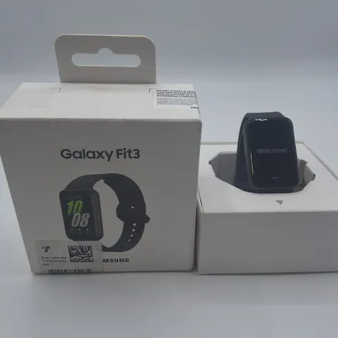 BOXED SAMSUNG GALAXY FIT 3 IN GRAY - SM-R390