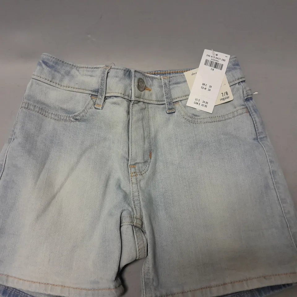 ABERCROMBIE KIDS DAD SHORTS HIGH RISE - 7/8 YEARS