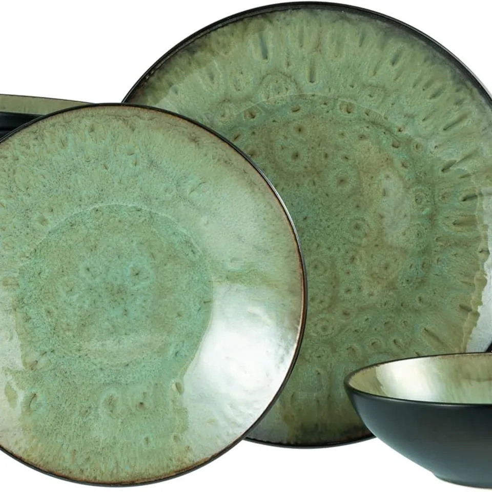 BOXED JAWA APPROXIMATELY 18 PIECE STONEWARE DINNERWARE SET - SERVICE FOR 6