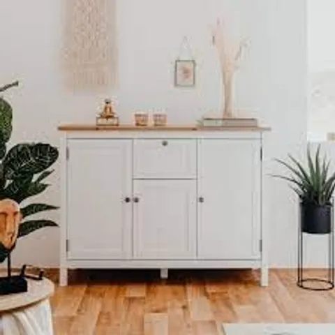 BOXED BERGEN 57 SIDEBOARD - WHITE