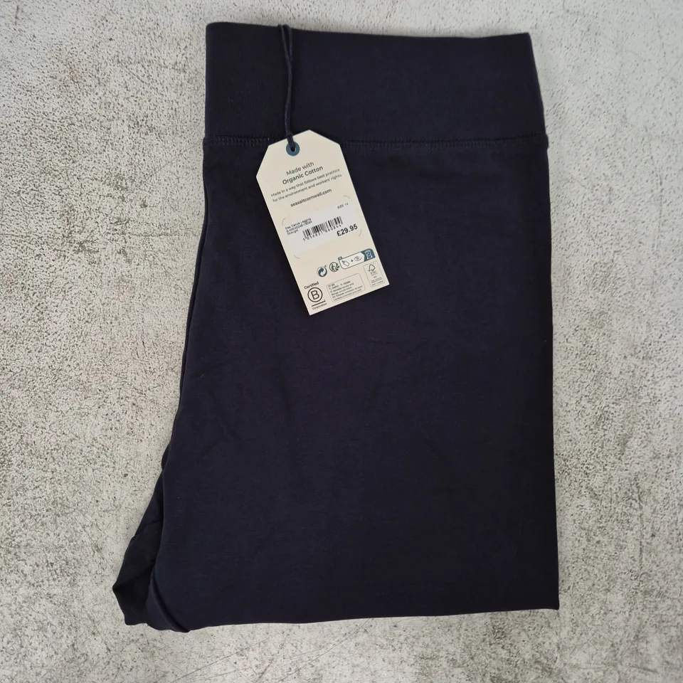 SEASALT CORNWALL SEA DANCE LEGGINGS IN MIDNIGHT NAVY SIZE 14