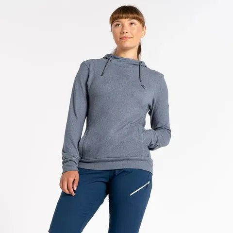 DARE2B WOMENS OUT & OUT HOODIE OVERHEAD HOODED FLEECE JACKET SIZE 8