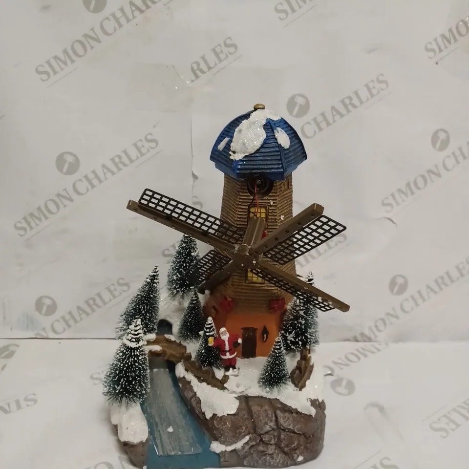 CHRISTMAS TIME MUSICAL WINDMILL 