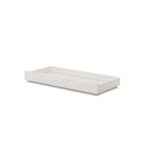 BOXED OBABY EVIE MINI UNDER DRAWER 120 X 60CM - WHITE (1 BOX)
