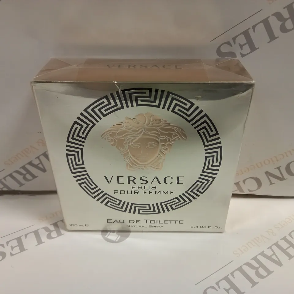 SEALED BOXED VERSACE EROS POUR FEMME EAU DE TOILETTE 100ML