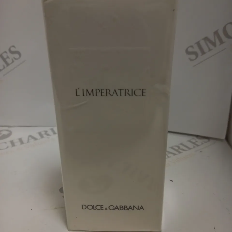 BOXED AND SEALED DOLCE & GABANA L'IMPERATRICE EAU DE TOILETTE 100ML