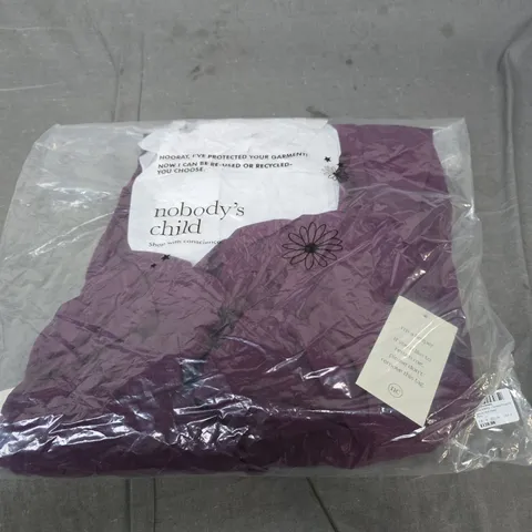 NOBODY'S CHILD FELICITY MIDI DRESS β BURGUNDY, UK 8 (EU 36)