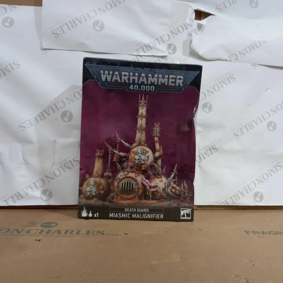 WAHAMMER 40,000 DEATHGUARD MIASMIC MALIGNIFIER MINIATURE 