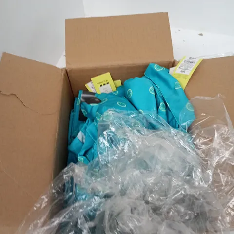 BOX OF APPROXIMATELY 12 ALL IN MOTION POLO IN ASSORTED SIZES